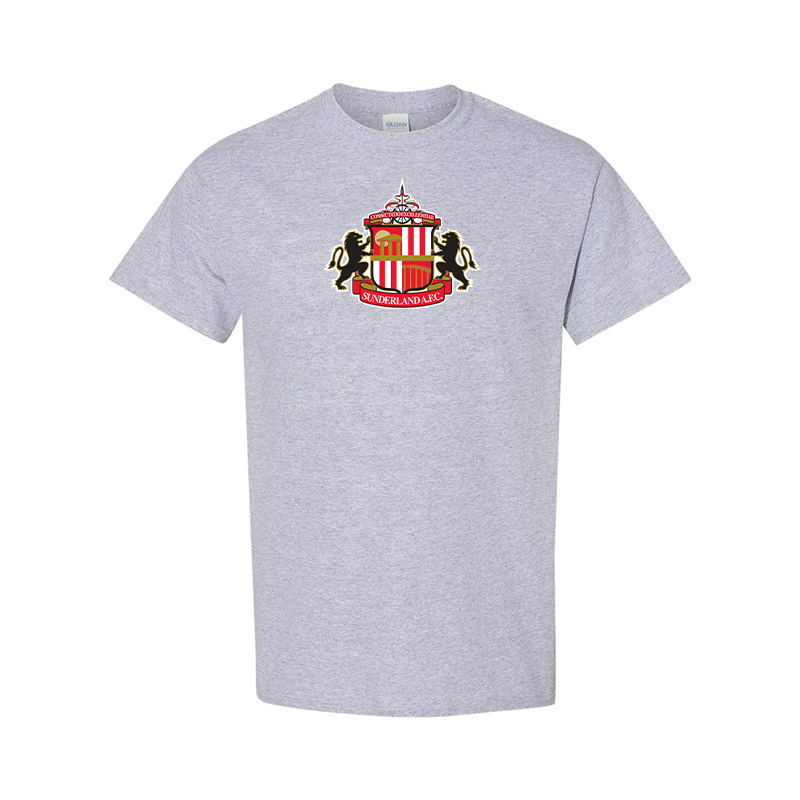 Men's  Sunderland AFC Soccer  Gildan Heavy Cotton T-Shirt